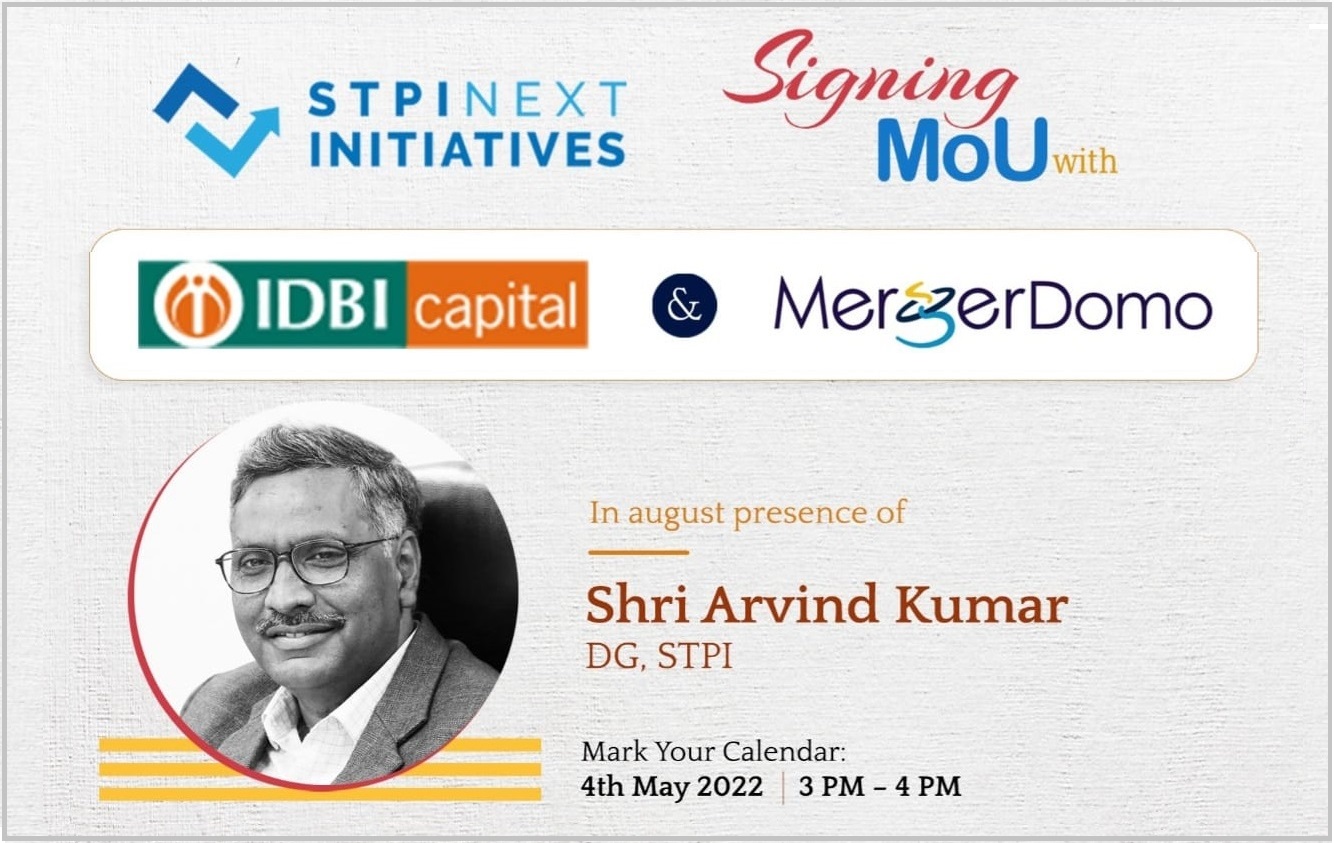 Signing of MoU with IDBI Capital Markets & Securities Limited and Merger Domo